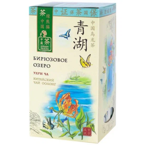 GREEN PANDA чай оолонг бирюзовое озеро 25пак/2г_